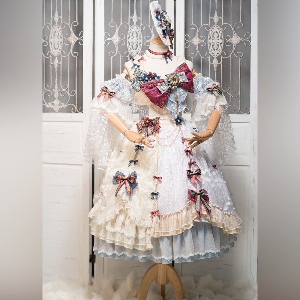 Renaissance Victorian style Fairy Tale Books Princess Sweet Lolita Dress